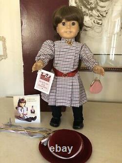 American Girl White Body Samantha Doll Pleasant Company Meet Accessories + Box