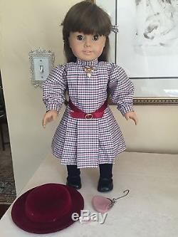 American Girl White body Samantha Pleasant Company In Meet Outfit / Acc 1986