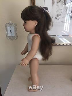 American Girl White body Samantha Pleasant Company In Meet Outfit / Acc 1986