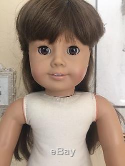 American Girl White body Samantha Pleasant Company In Meet Outfit / Acc 1986