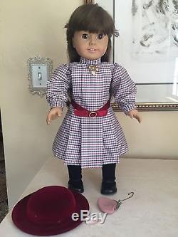 American Girl White body Samantha Pleasant Company In Meet Outfit / Acc 1986