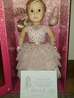 American Girl Winter Princess 2021, Blonde Hair withHighlights and Green Eyes