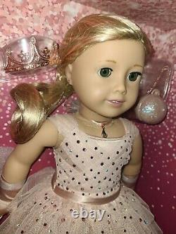 American Girl Winter Princess 2021, Blonde Hair withHighlights and Green Eyes