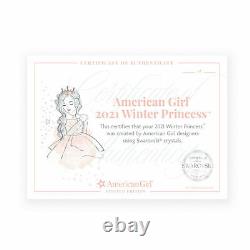 American Girl Winter Princess Doll 2021 NEW Brown Eyes Swarovski Holiday NIB