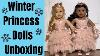 American Girl Winter Princess Dolls Unboxing 2021 Swarovski Dolls