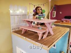 American Girl Wooden Doll House Life Size