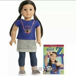 American Girl Z Yang Dark Haired Asian Doll Retired New in box