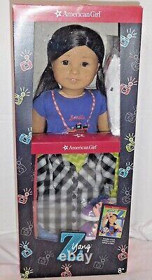 American Girl Z Yang Doll & Book + New Easy Breezy Outfit & New Accessories