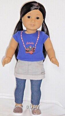 American Girl Z Yang Doll & Book + New Easy Breezy Outfit & New Accessories