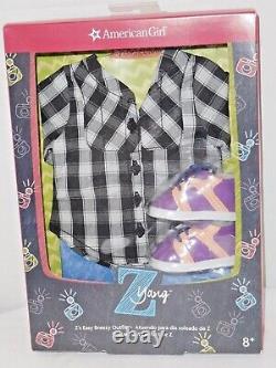 American Girl Z Yang Doll & Book + New Easy Breezy Outfit & New Accessories