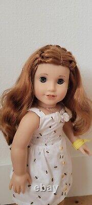 American Girl doll BLAIRE WILSON Girl of the Year 2019 Red Hair Retired PIERCED