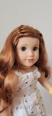 American Girl doll BLAIRE WILSON Girl of the Year 2019 Red Hair Retired PIERCED