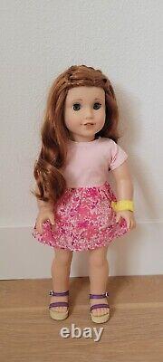 American Girl doll BLAIRE WILSON Girl of the Year 2019 Red Hair Retired PIERCED