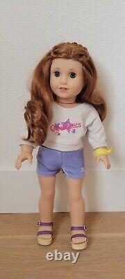 American Girl doll BLAIRE WILSON Girl of the Year 2019 Red Hair Retired PIERCED