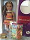 American Girl of the Year Lea Clark 18 Doll Book Compass Necklace Bag New NIB