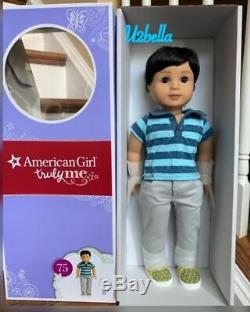 American girl Boy Doll 75 Truly Me Great friend for Logan New In Box