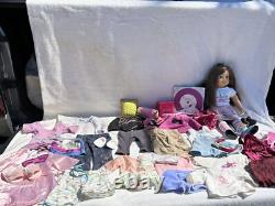 American girl Doll GRACE With Lots Of Clothes, Bracelet Shoes Ect Rare