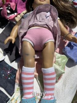 American girl Doll GRACE With Lots Of Clothes, Bracelet Shoes Ect Rare