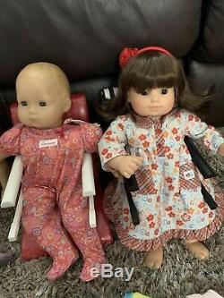 American girl Izabella doll lot Two Baby And More Accessories, Clothing