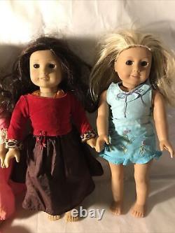 American girl Pleasant Company doll lot Of 4 Read Description