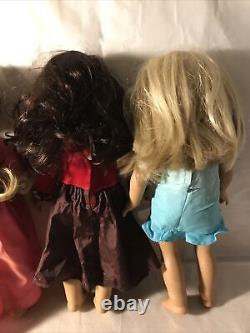 American girl Pleasant Company doll lot Of 4 Read Description