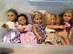 American girl doll lot of dolls (4 plus broken freebie), horse and clothing