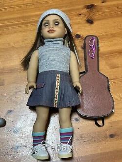 American girl doll ooak custom Green Eyes Brown / High Light Hair Lot