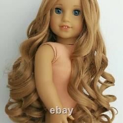 American girl doll wig NEW Caramel, size 10-11 Never used
