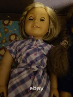 American girl lot of dolls