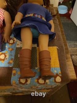 American girl lot of dolls