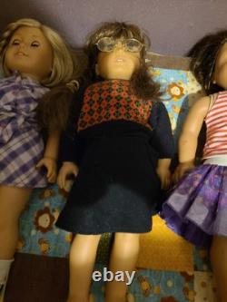 American girl lot of dolls