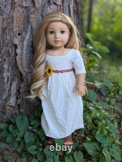 Augusta Custom American Girl Doll OOAK Red Blonde Hair Green Eyes Jess Mold