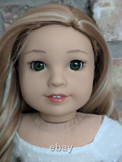 Augusta Custom American Girl Doll OOAK Red Blonde Hair Green Eyes Jess Mold
