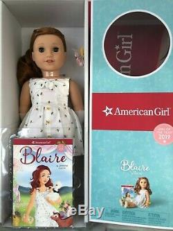 Authentic American Girl BLAIRE Wilson 18 Doll of Year 2019 COMPLETE + Bonus