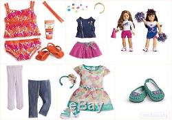 Authentic American Girl Large Lot of Clothes & Accessories, New