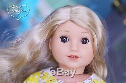 BEAUTIFUL Custom American Girl Doll BLAIRE Caroline BROWN eyes OOAK jodybo