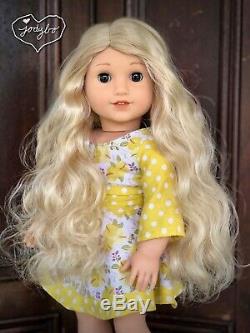 BEAUTIFUL Custom American Girl Doll BLAIRE Caroline BROWN eyes OOAK jodybo