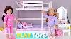 Baby Doll Bunk Bed Room And Bathroom Toys Play