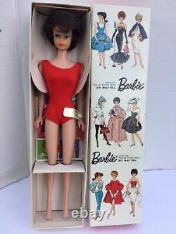 Barbie Doll BRUNETTE Bubble Cut RARE American Girl Transitional NIB, Wow