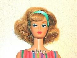 Barbie VINTAGE Ash Blonde JAPANESE REROOT Sidepart AMERICAN GIRL BARBIE Doll