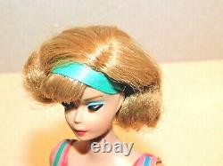 Barbie VINTAGE Ash Blonde JAPANESE REROOT Sidepart AMERICAN GIRL BARBIE Doll