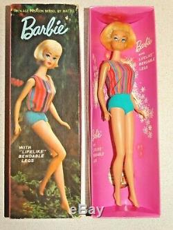 Barbie VINTAGE Pale Blonde AMERICAN GIRL BARBIE Doll withBOX