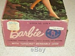 Barbie VINTAGE Pale Blonde AMERICAN GIRL BARBIE Doll withBOX