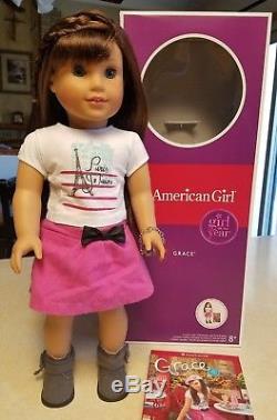 Beautiful American Girl Grace Thomas Doll, Box, Book in Excellent Condition