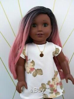 Bella Custom OOAK American Girl Doll JLY 80 Josefina Moldd Pink Hair Hazel Eyes