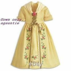 Brand New American Girl Felicity Tea Lesson Dress GOWN ONLY Outfit Elizabeth