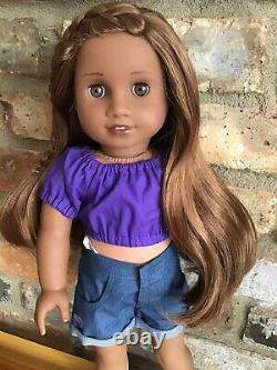 Bria Custom OOAK American Girl Doll Tenney Light Brown Eyes Auburn Hair Sonali