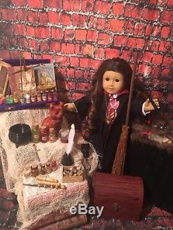 Custom AMERICAN GIRL SIZE Doll & Child Matching Wands For Harry Potter Fans
