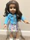 CYO American Girl Doll Create Your Own Brown Curly Hair Brown Eyes Side Bangs