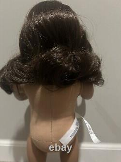 CYO American Girl Doll Create Your Own Brown Curly Hair Brown Eyes Side Bangs